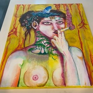 Painting . Local miami artist